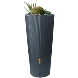 4rain Vaso Decor 2in1 Regenspeicher 220 l graphite grey