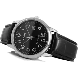 Casio MTP-V002L-1B Leder 40 mm ZEGAREK MĘSKI CASIO MTP-V002L-1BUDF