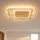 GLOBO Deckenleuchte 1x LED 36W eckig goldfarben