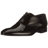 BOSS Herren Evening Oxfr Oxford-Schuhe aus Lackleder mit Ripsband-Paspeln Schwarz 11