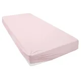 otto home Spannbettlaken Jersey-Elasthan 140 x 200 cm rosa