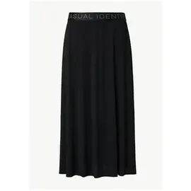 Comma, Midirock Damen Schwarz/Silber 38