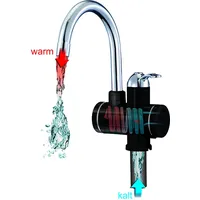 Mauk 2in1 Armatur-Durchlauferhitzer/ Wasserhahn Schwarz