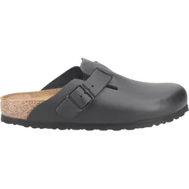 Birkenstock Boston Naturleder schmal schwarz 44