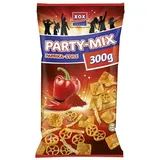 CHIPS XOX Partymix Paprika Style Kartoffel Weizen Snack feurig würzig 300g