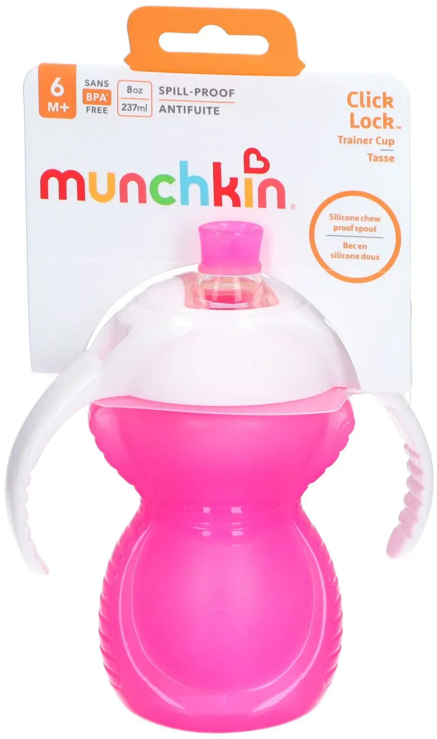 Munchkin Tasse 237ml Click Lock Tropf Stop