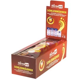 ThermoPad Sohlenwärmer 10 Paar Rot