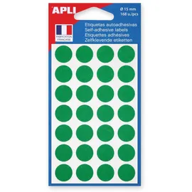APLI Markierungspunkte rund 15 mm Grün 2 St.