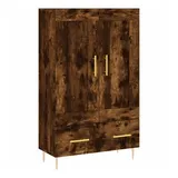 vidaXL Highboard 69,5 x 115 x 31 cm Räuchereiche