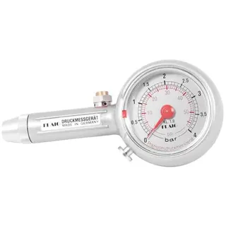 Flaig Reifendruckmesser 0-4 bar mit Ablassventil