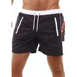 Reslad Badeshorts RS-5015 Schwarz S
