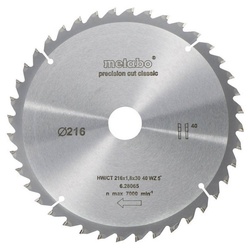 metabo Kreissägeblatt Kreissägeblatt HW/CT 216