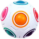 KidsPark Magic Ball Regenbogen Ball Zauberwürfel 3D Puzzle Ball Speed Cube Würfel Regenbogenball Toy Pädagogische Spielzeug