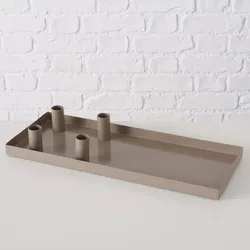 Kerzenleuchter Rimalh braun