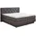 SUN GARDEN Boxspringbett 180 x 200 cm H2/H3 Anthrazit