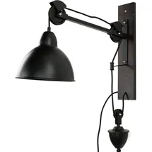 Licht-Erlebnisse Licht-Erlebnisse, Wandleuchte + Deckenleuchte, Wandlampe Brock E14