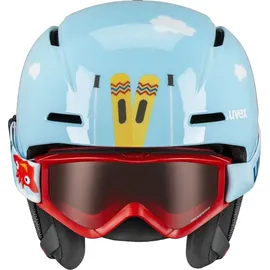 Uvex Viti Set 51-55 cm Light Blue Birdy