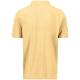 FYNCH-HATTON Poloshirt mit Logo-Stitching, gelb, L