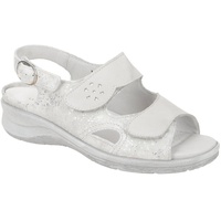 WALDLÄUFER Komfort Sandalen für Damen, weiß, Gr. 37 1⁄2