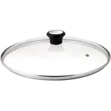 Tefal Glasdeckel 32 cm, Edelstahlfassung, Spülmaschinenfest, Dampfventil, Thermokunststoffgriff, 28097912