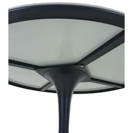 MONDO LATEA Gartentisch Ø 120 cm Grau