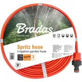 Bradas Flexibler Sprühschlauch 7,5 m schwarz