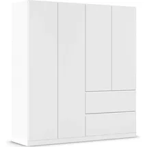 Rauch Drehtürenschrank »Kleiderschrank Schrank Garderobe Schlafzimmerschrank »Joel« - weiß