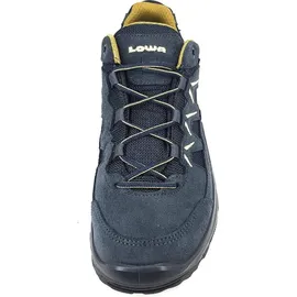 Lowa Sirkos Evo GTX Lo Herren stahlblau/senf 46,5