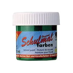 nerchau LACUFA Schulmalfarben grün 10x 18,0 ml