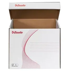 Esselte Archivcontainer 39,8 x 28,0 x 30,2 cm 10-tlg. weiß