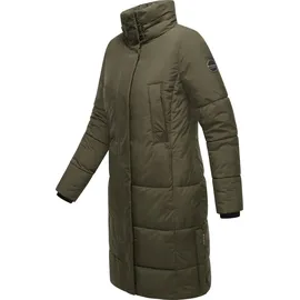 Marikoo Damen Winter Steppmantel Jacke Parka Recycelt Warm Mantel mit Kapuze & Recyceltes Obermaterial Laryaa