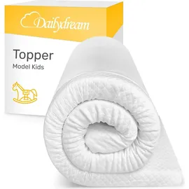 DAILYDREAM Matratzenauflage 70 x 140 cm weiß