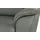 HIMOLLA Eckcouch Leder 275 cm 2-Sitzer Grau