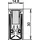 ATHMER Türdichtung Schall-Ex L-15/30 WS 1-880 1-seitig 1208 mm Aluminium silberfarben
