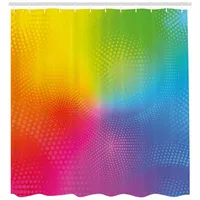 ABAKUHAUS Duschvorhang 175 x 240 cm mehrfarbig