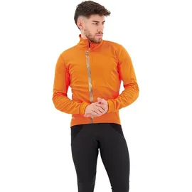 Castelli Entrata Jacke Orange/Braun M