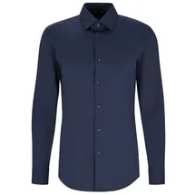 Boss H-hank Kent Langarmhemd Dark Blue 39 Regular