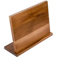 Testrut axentia Messerblock Akazienholz, magnetischer Messerblock, ca. 31 x