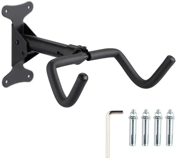 Relaxdays Fahrrad Wandhalterung klappbar Schwarz