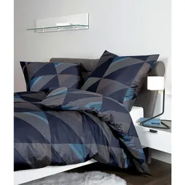 JANINE J.D. 87065 nachtschattenblau 155 x 220 cm + 80 x 80 cm