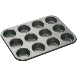 KitchenCraft Muffinbackblech 12er 35 x 27 cm