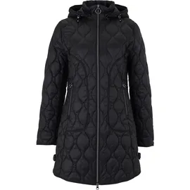 Betty Barclay Outdoorjacke BETTY BARCLAY "Damen mit abnehmbarer Kapuze", Damen, Gr. 36, schwarz, Obermaterial: 100% Polyamid; Futter: 100% Polyamid, tailliert, Jacken Outdoorjacke