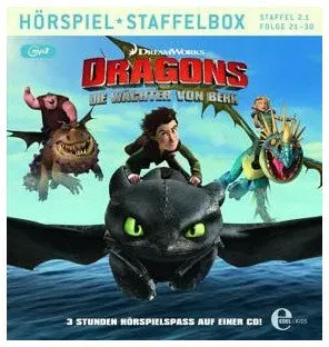 Dragons-Die Wächter Von Berk CD Staffelbox 2.1 Folgen 21-30 - Hörspiel für Kinder