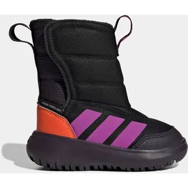 adidas Winterstiefel Schwarz/Purple Burst/Impact Orange 27