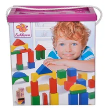 Eichhorn 100 bunte Holzbausteine