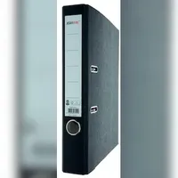 Büroring Ordner, schmal schwarz