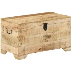 vidaXL Truhe Massivholz Mango