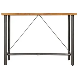 vidaXL Bartisch Recyceltes Massivholz Teak 150 x 70 x 106 cm
