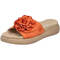 Rieker Damen V1562 Pantolette, Sommerschuh, Hausschuh, Strandschuh mit bequemem