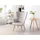 vente-unique Sessel VATELY Samt 69 x 95,5 x 78 cm Grau gepolstert